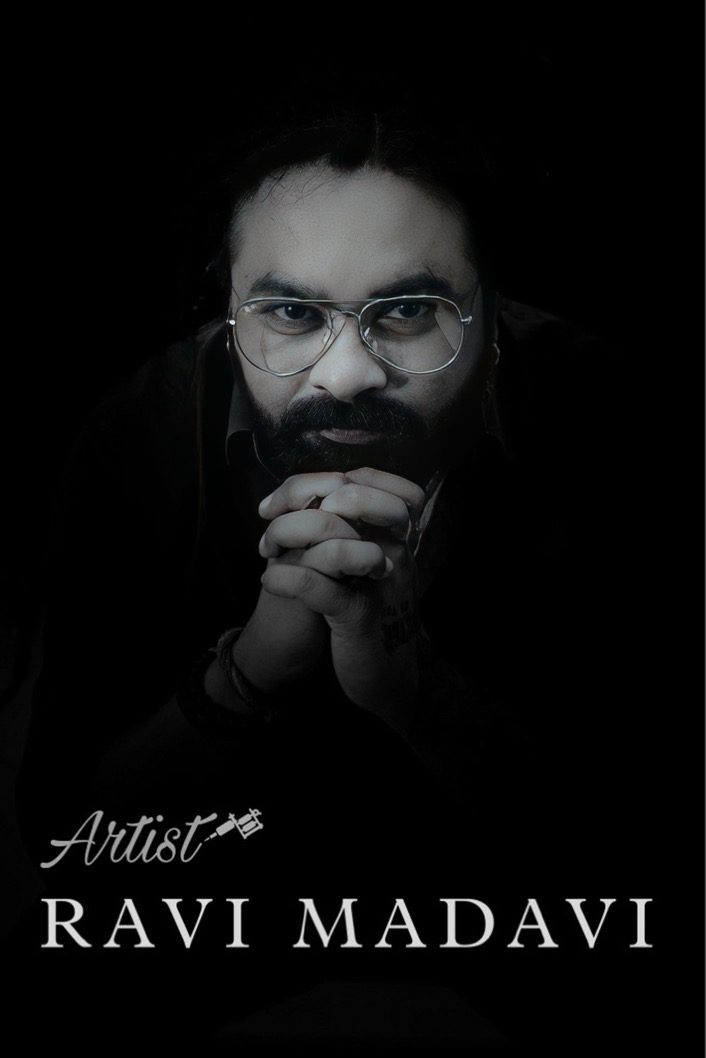 Ravi Madavi, founder and lead artist of Mirror Tattoo Studio